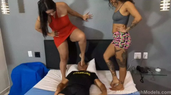 Kiara and Mibby- We Are Going To Use Your Mouth To Clean Our Sweaty Feet (3-Part Series).webp