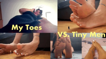 Giantess Toes versus Tiny Men 4k.webp
