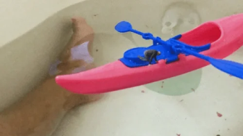Giantess Buys Canoe for her Tinies 4k.webp