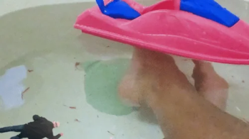 Teenie in Tub with Giantess 4k.webp