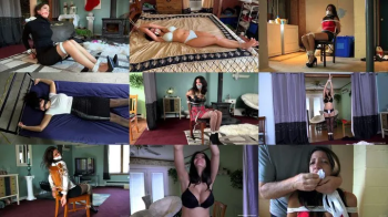 Big ass latina farting on chair in dresss.webp