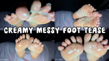 Sparkly Pedicure Creamy Foot Tease (WMV).webp