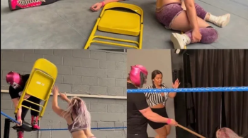 Mixed wrestling hardcore match.webp