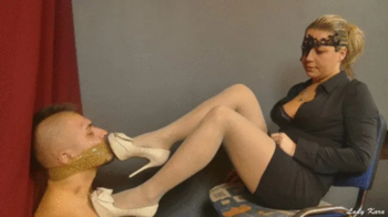 Smelling My Sweat Feet in Pantyhose and High Heels (720HD).webp