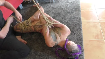 Hogtie April - Hard Hogtie Challenge for Maya Homerton - Part 1 mp4 HD.webp