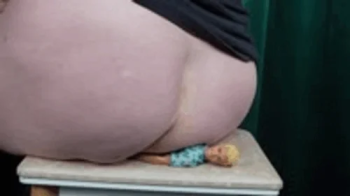 Giantess Crushes Little Man with Big Butt! MP4 1080.webp