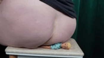 Giantess Crushes Little Man with Big Butt! MP4 720.webp