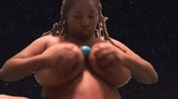 Giantess giving Earth Boob Job 4k.webp