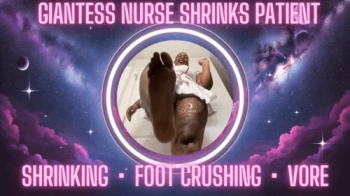 Giantess Nurse Shrinks Patient.webp