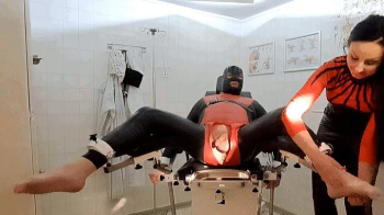 Tickled on the gynecological Chair.webp