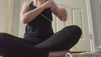 Self bondage fun.webp