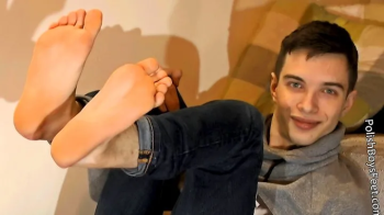 Shy Teenage Boy Does Erotic Foot-Show (Part One) - MP4 format, HD Video (added on May 14th 2025, new clip!).webp