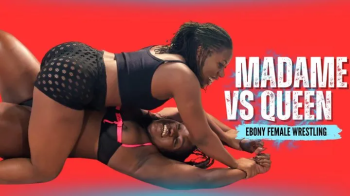Madame Vs Queen! Ebony Female Fantasy Wrestling with Queen Melanin.webp