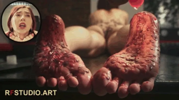 Daria - Hot Wax Play with Her Beautiful Feet (FULL HD MP4).webp