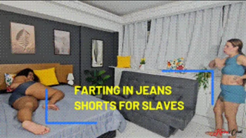 FARTING IN JEANS SHORTS FOR SLAVE - VERONICA LINS - FULL VERSION IN FULL HD - NEW AUGUST 2025.webp