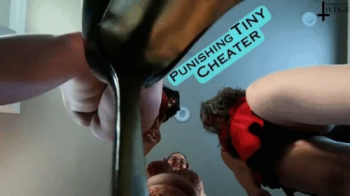 Punishing Tiny Cheater - featuring Sara Star, Miss Devora Moore, and Jane judge in a Tiny Man POV clip with Giantess Sto.webp