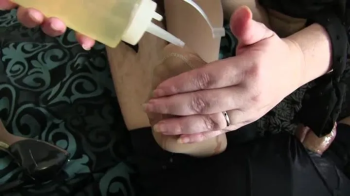 Evangelines Bedroom Footjobs in Pantyhose.webp