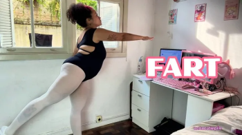 Chubby Ballerina Farts During Ballet Training.webp