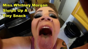 Miss Whitney Morgan Slurps Up A Tiny Snack - mp4.webp