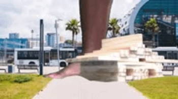 Giantess Soles Knock Down Buildings 4k.webp