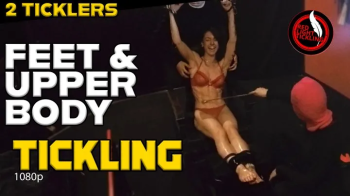 Tickle Domination- 2 Ticklers for Ticklish Luna Tied Up and Tickled on the Tickle Chair - Fetish Tickling - 1080p.webp