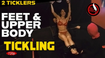 Tickle Domination- 2 Ticklers for Ticklish Luna Tied Up and Tickled on the Tickle Chair - Fetish Tickling - 720p.webp