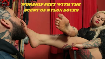 WORSHIP FEET WITH THE SCENT OF NYLON SOCKS.webp