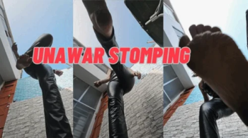 Unaware stomping giantess.webp