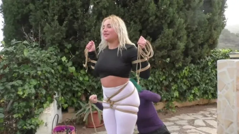Zoey Ziptie 72h Extreme Challenge - Chapter 14 - Bondage Walk & Outdoor Training- Part 1 mp4 HD.webp