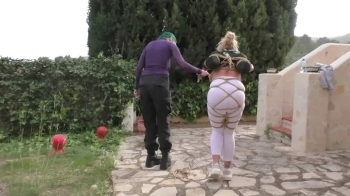 Zoey Ziptie 72h Extreme Challenge - Chapter 14 - Bondage Walk & Outdoor Training- Part 3 wmv HD.webp