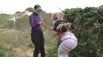 Zoey Ziptie 72h Extreme Challenge - Chapter 14 - Bondage Walk & Outdoor Training- Full Clip wmv SD.webp