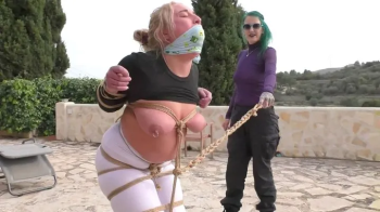 Zoey Ziptie 72h Extreme Challenge - Chapter 14 - Bondage Walk & Outdoor Training- Full Clip mp4 SD.webp