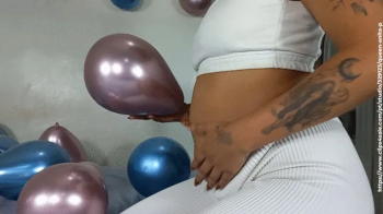 Anita Pervers farting on colorful balloons! Full movie.webp