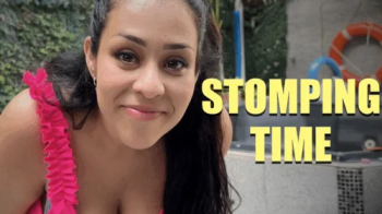 Stomping time 4k Giantess Barbara.webp