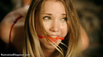 Satin Clad Blonde Lil Missy Ballgagged and Hogtied in the Dungeon (VID0754, 4K MP4).webp