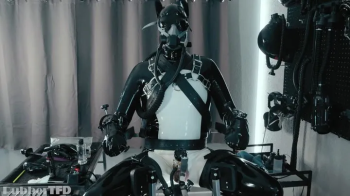 RUBBER PUP BOUND [PP TRAINING] - [Gay Leather, Latex, Fetish].webp