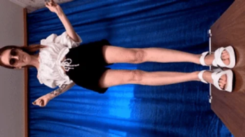 Floor-face trampled by 20 yo girl in sandals (part 1 of 8), flo185x 1080p.webp