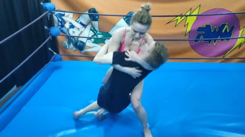 Student girl wrestles a guy from her college.webp