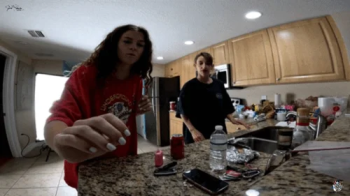 Giantess Mya & Nathalia Keep You as A Pet.webp