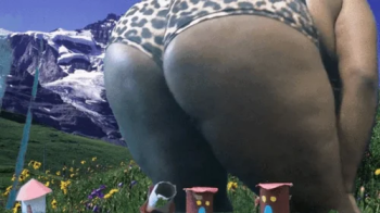 Giantess Ass Destroys Tiny Homes Mountains 4k.webp