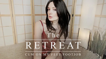 THE RETREAT part 2- Cum on my feet footjob.webp