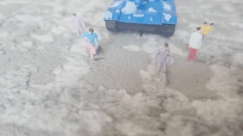 Giantess with toys destroying everything.webp