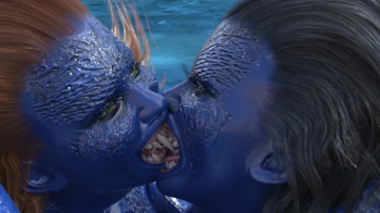 Alien Blue Babes CatBall CatFight SexFight part 1.webp