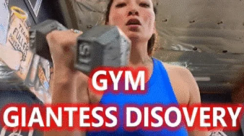 Gym Giantess Discovery - Mz Kim Unaware Giantess Workouts Femdom Vore Domination And Voyeur Muscle Worship.webp