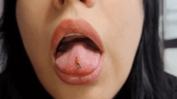 Teen Giantess Lick and EAT YOU to end up Inside her growling Stomach VORE.webp