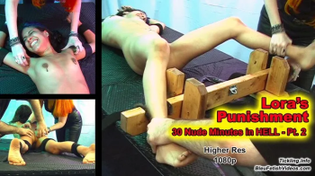 Pt 2 Lora’s Nude Punishment Tickle - 1080p The punishment continues! - Domina Skye & The Mystery Hands go after Lora's.webp