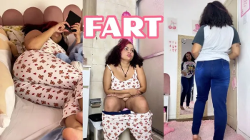 Chubby Girl Morning Routine Full of Farts While Getting Ready.webp