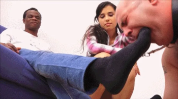 YOUR BLACK MASTER - BBC CUCOLDING - STEP-DADDY WE WILL TRAIN YOU TO BE A PERFECT SOCK-SUCKER BITCH! - EXTREME SOCKS HUMI.webp