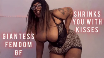 Giantess Shrinks you with Magic Kisses.webp
