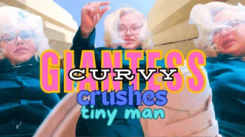 Curvy Sole Goddess - Giantess Curvy Crushes Tiny Man.webp